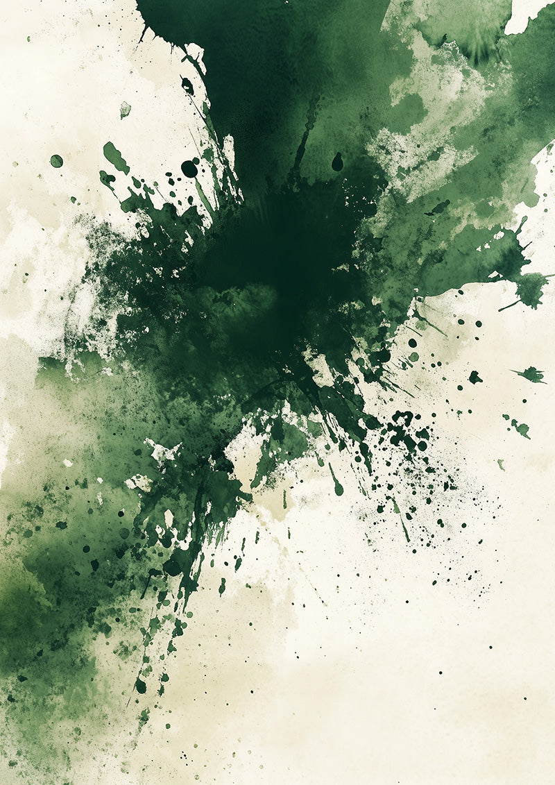 Splashy Green