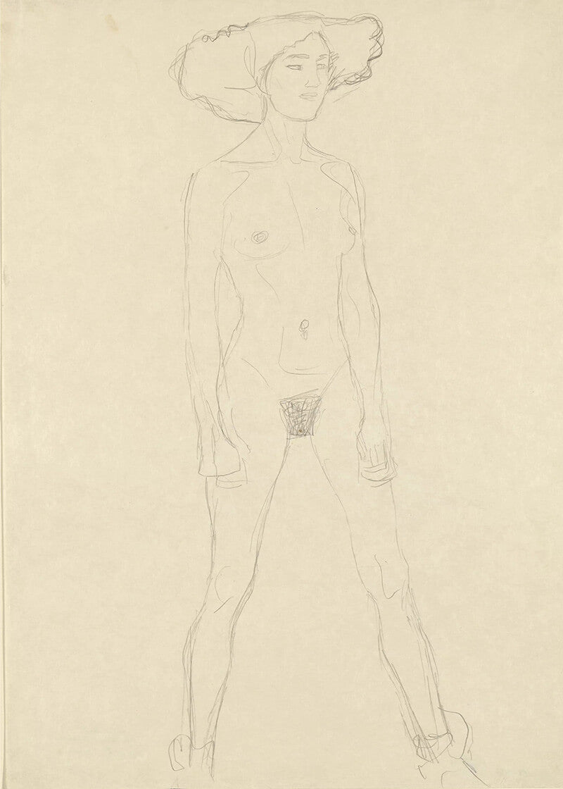 Standing Female Nude