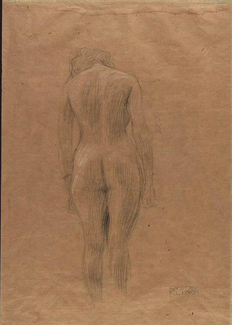Standing Female Nude from the Back