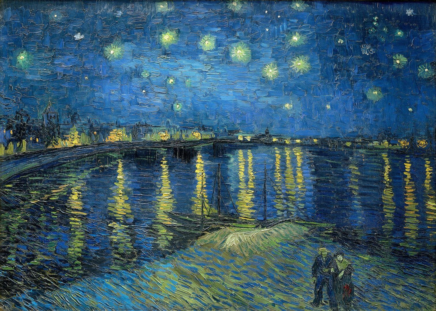 Starry Night on the Rhone, 1888