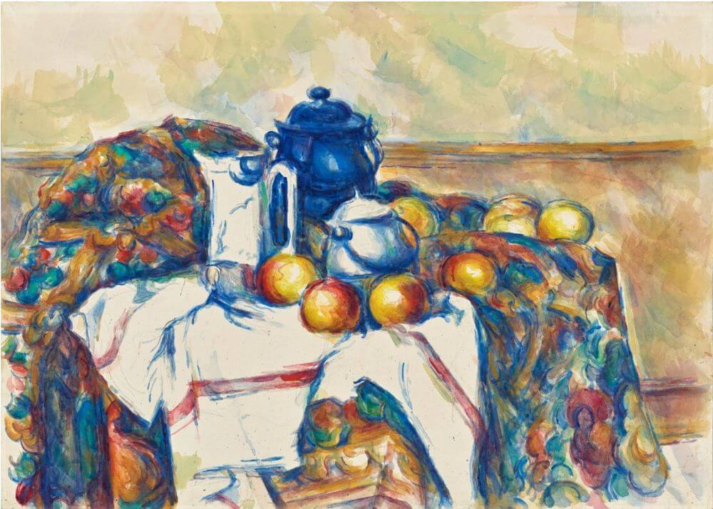 Still Life with Blue Pot