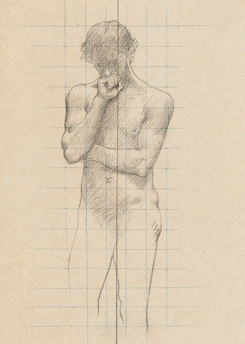 Study for Geometry in “The Sorbonne" (1886–1887)