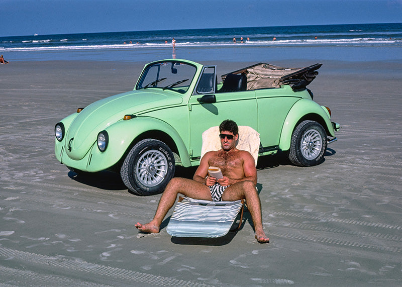 Sunbather, Daytona Beach, Florida