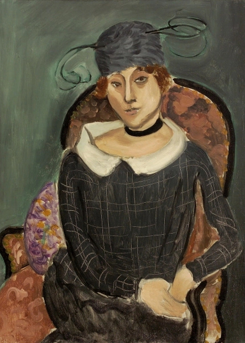 The Ostrich-Feather Hat