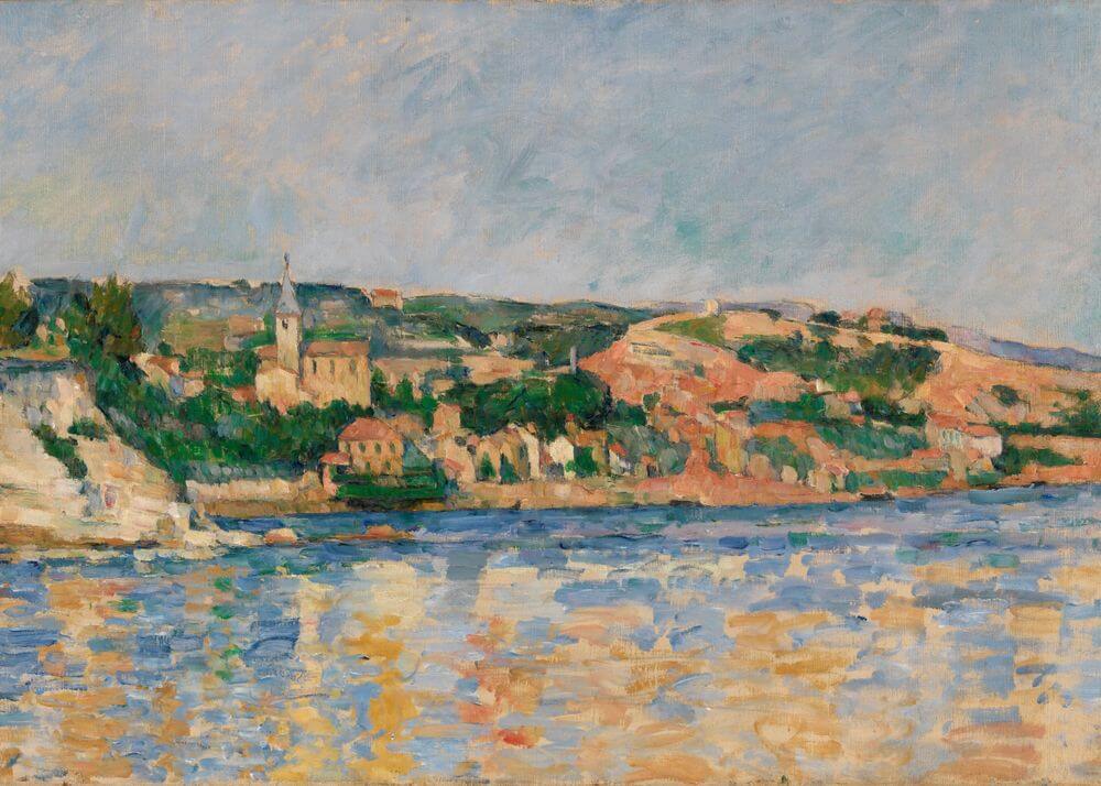 The Village of L Estaque Seen from the Sea
