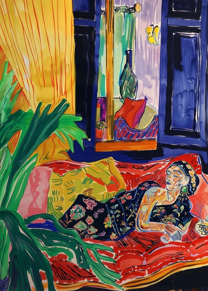 The Muse - Matisse Style