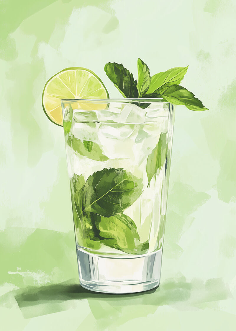 The mojito drink