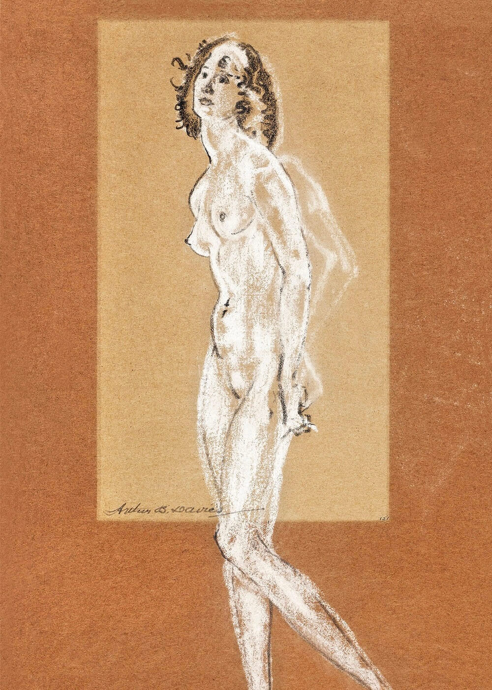 Three nudes - August Macke