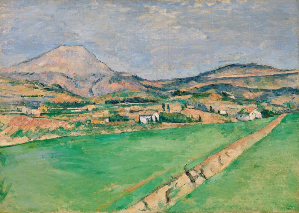 Toward Mont Sainte-Victoire (Vers la Montagne Sainte-Victoire)