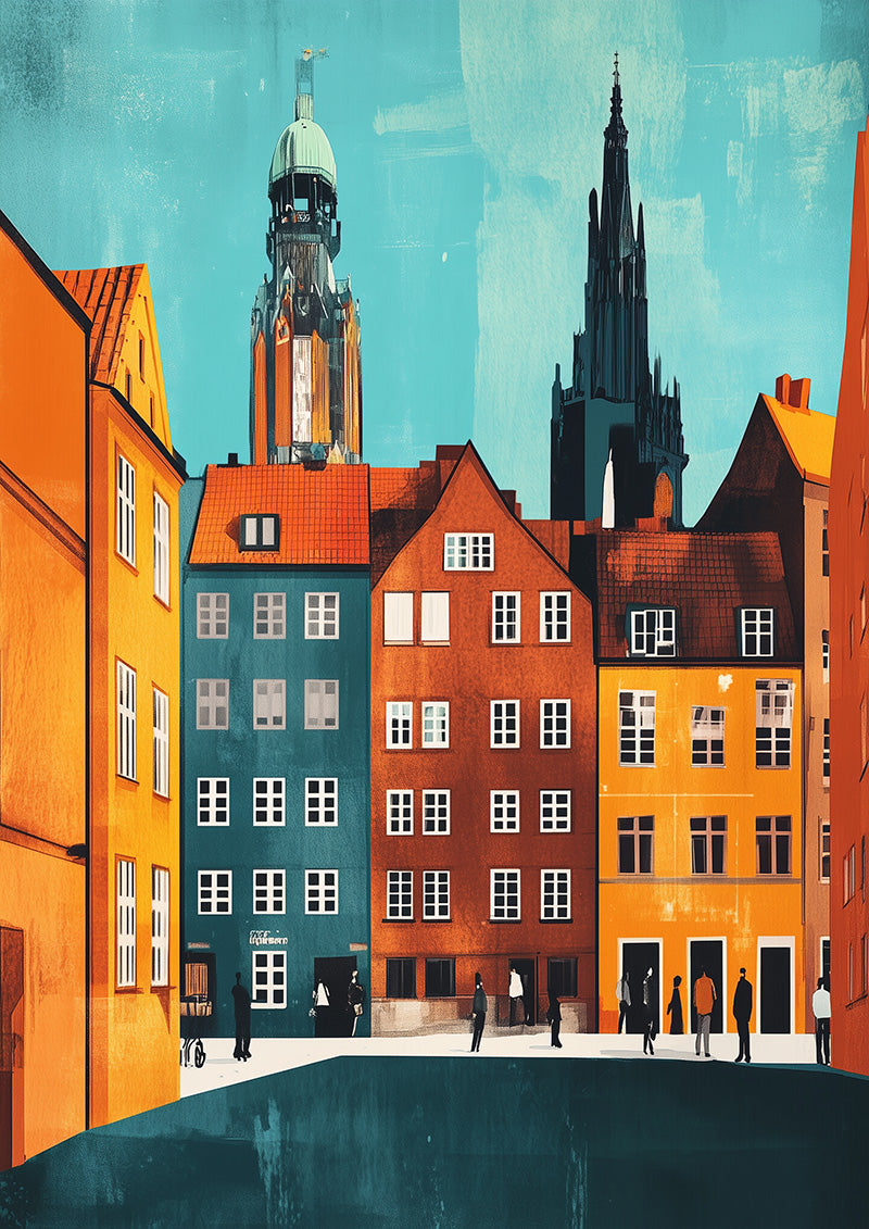 Vibrant Stockholm Cityscape