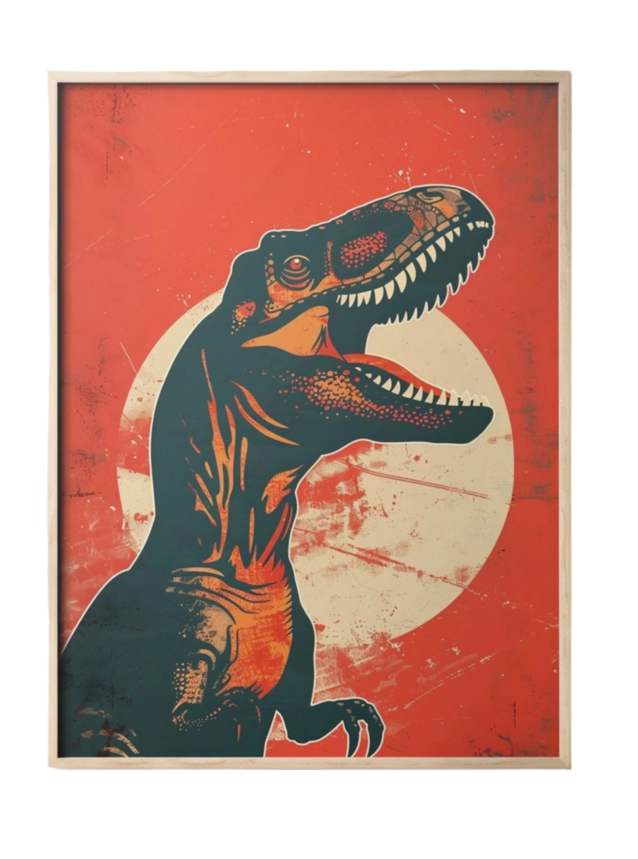 The red dinosaur