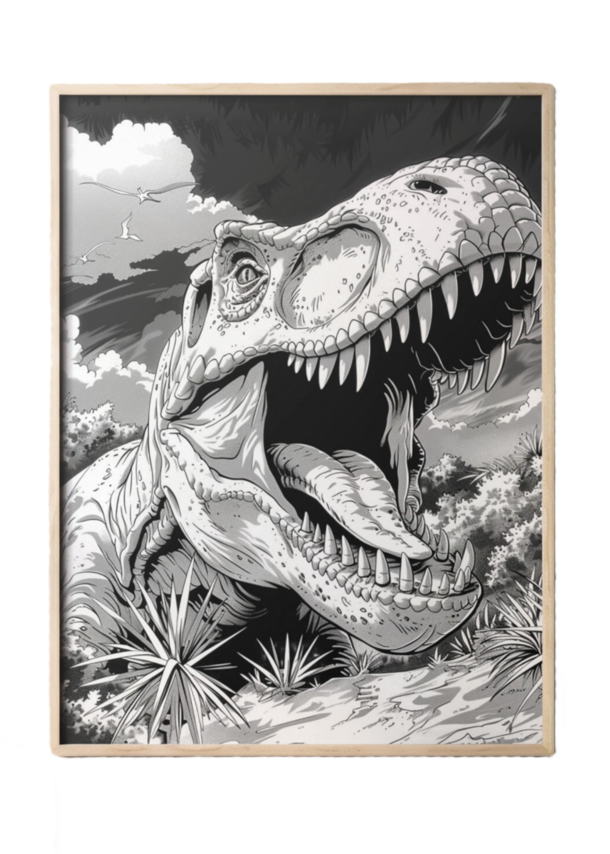 T-rex attack