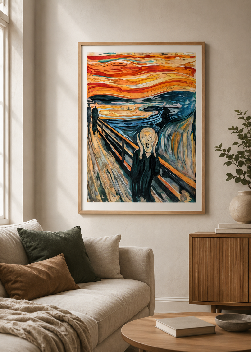 Skriget af Edvard Munch