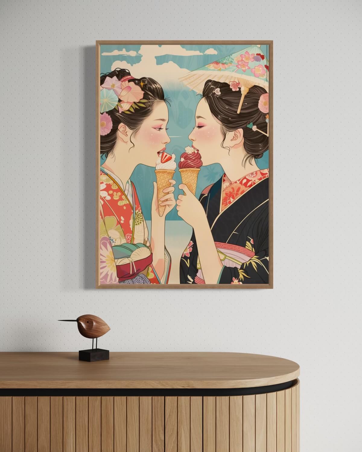 Sommerens Kys - is i Kimono