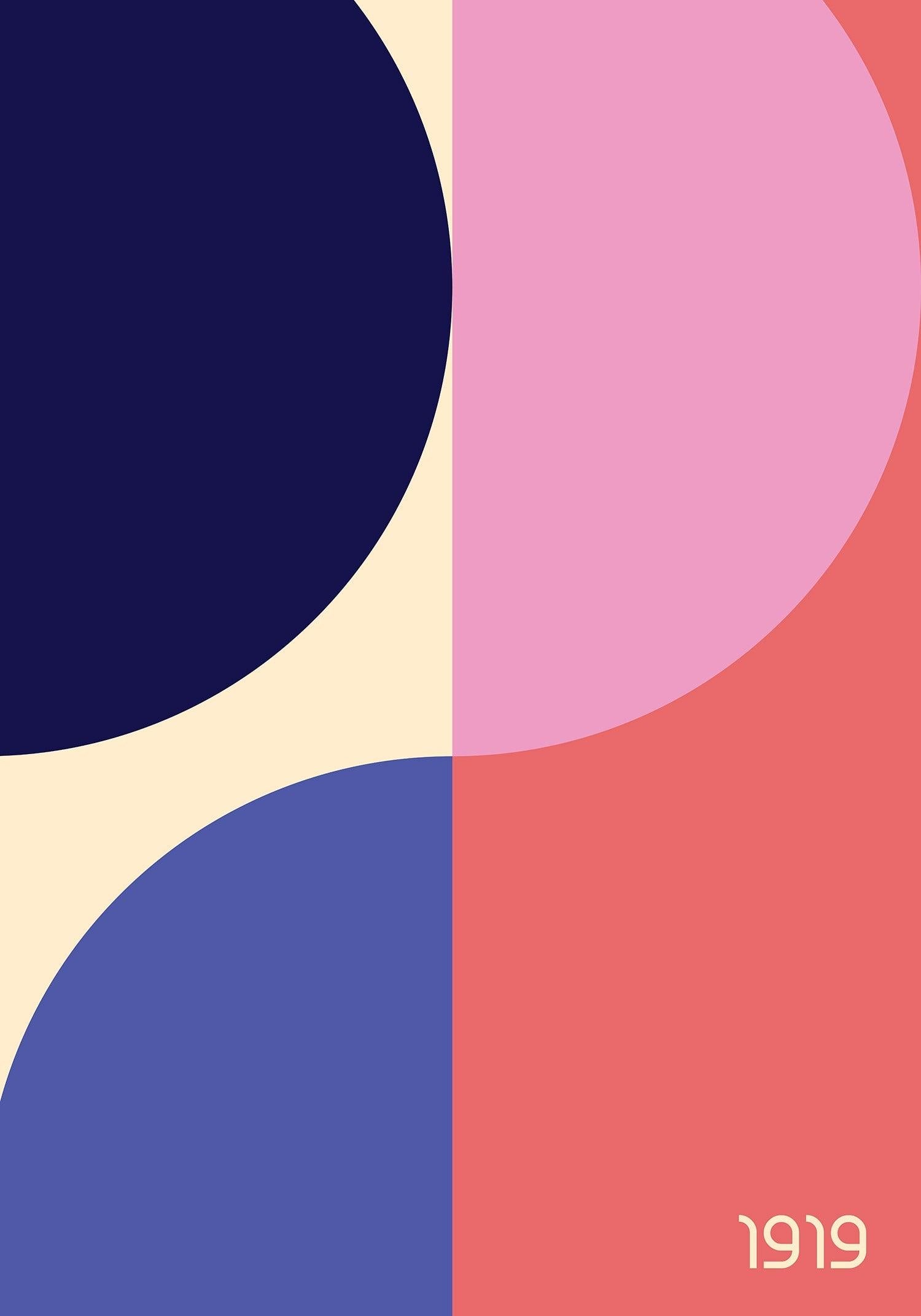 Geometrisk 1919 Billedvæg