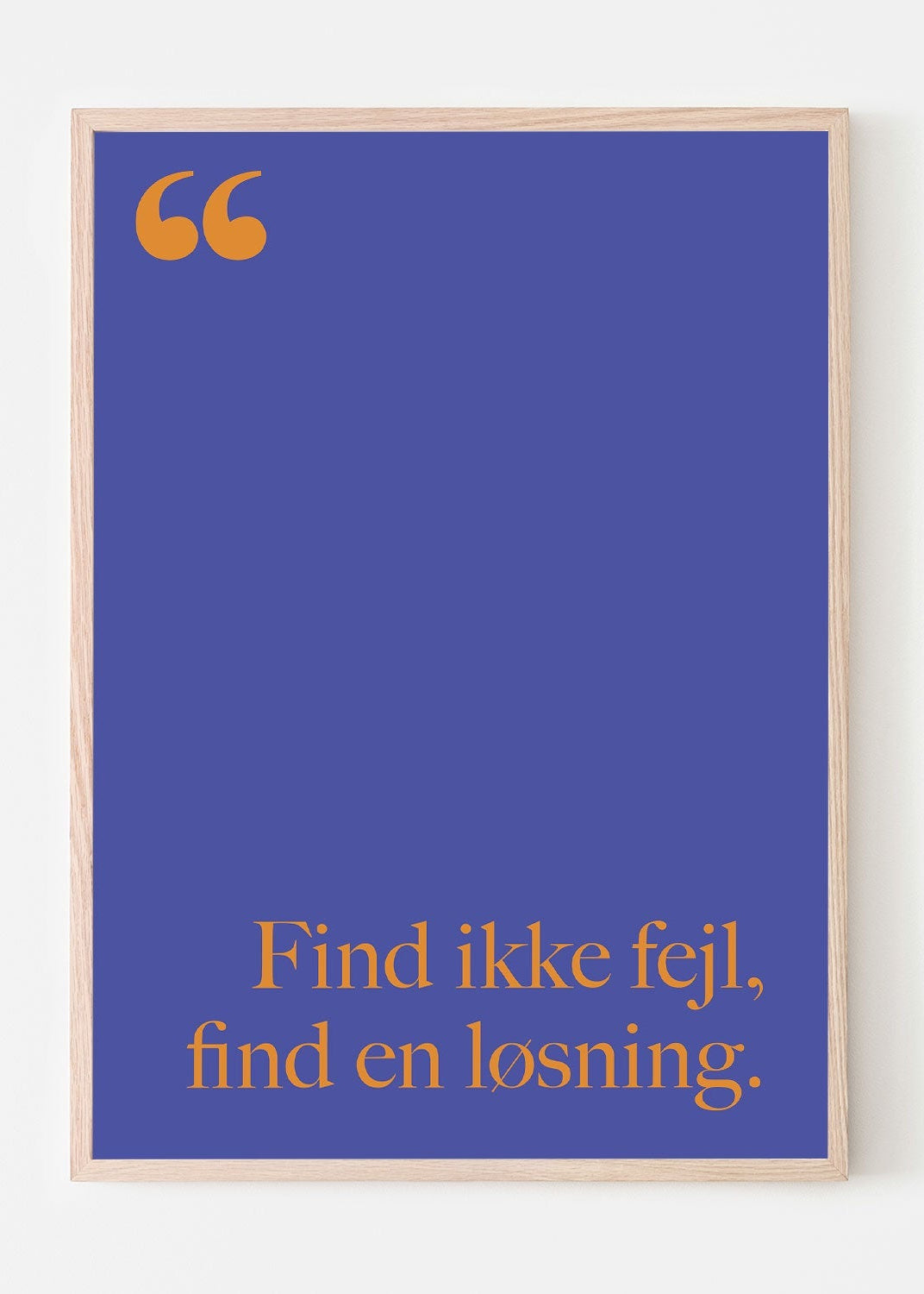 Citat plakat - The Quote Two - WeDoArt