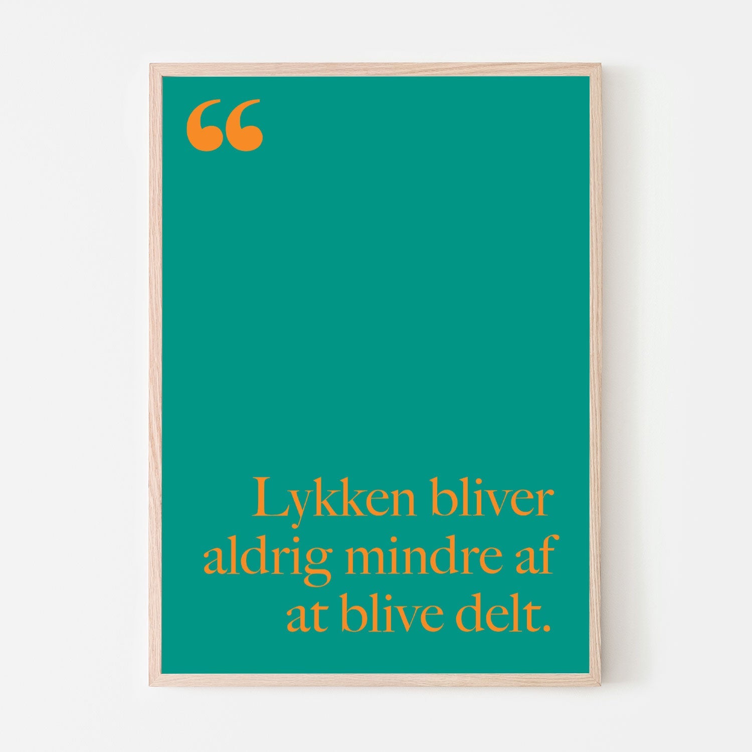Citat plakat - The Quote Four - WeDoArt