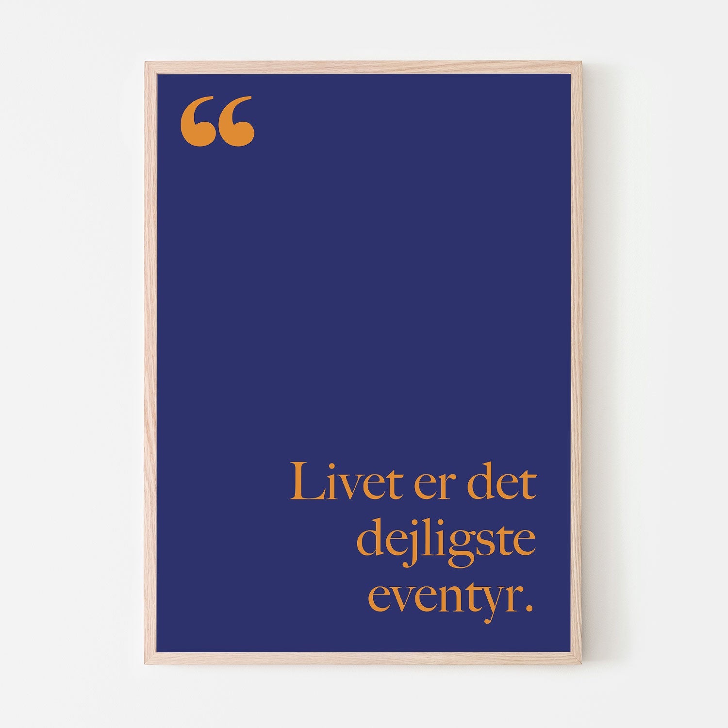 Citat plakat - The Quote Six - WeDoArt