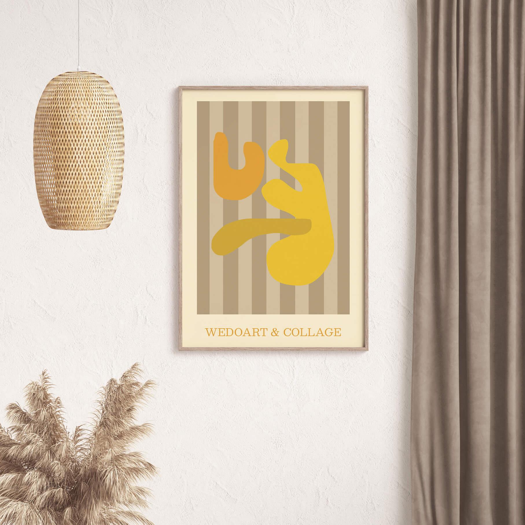 The Collage Eight - WeDoArt Shop - Grafiske plakater og billedrammer i høj kvalitet