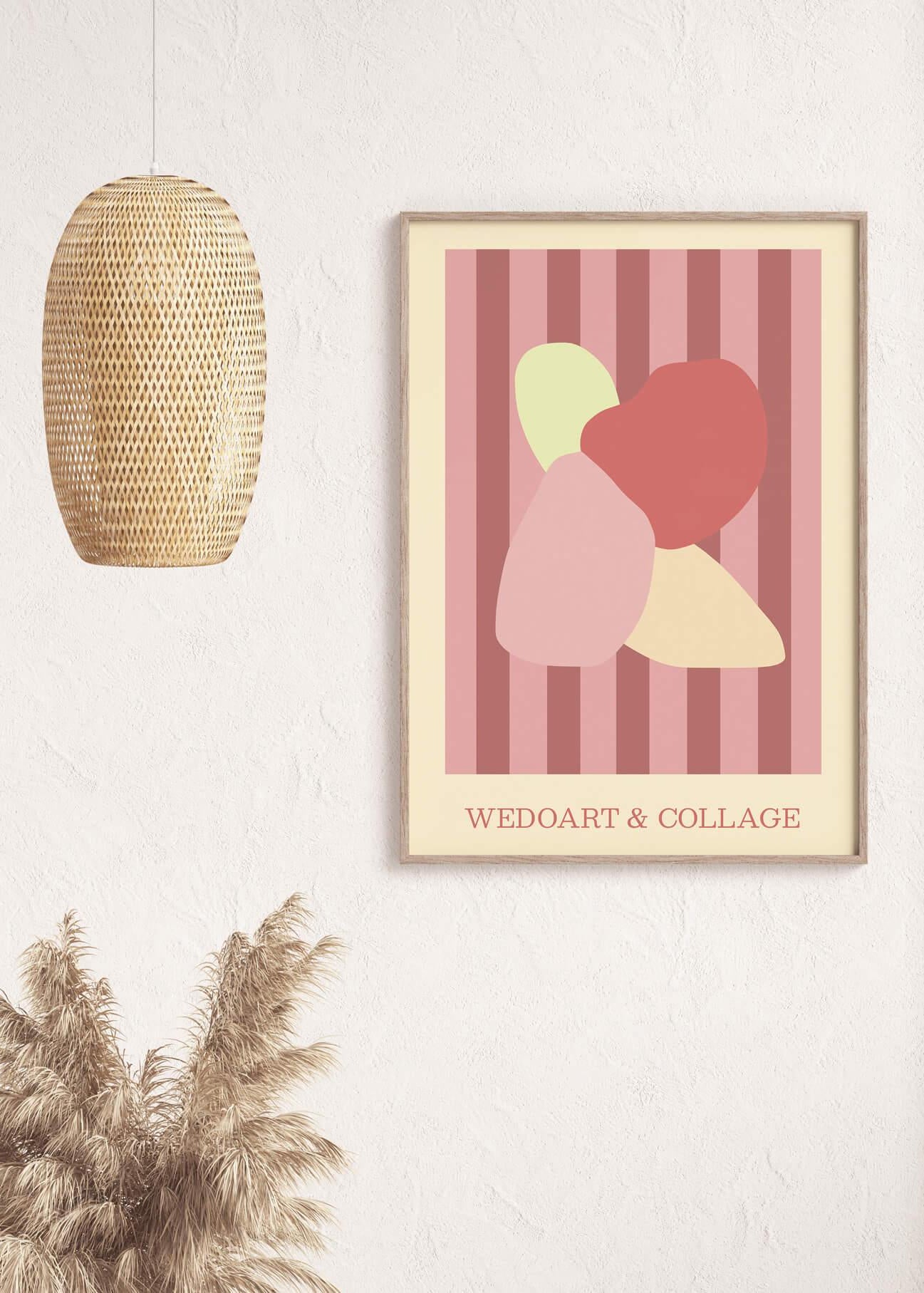 The Collage Four - WeDoArt Shop - Grafiske plakater og billedrammer i høj kvalitet