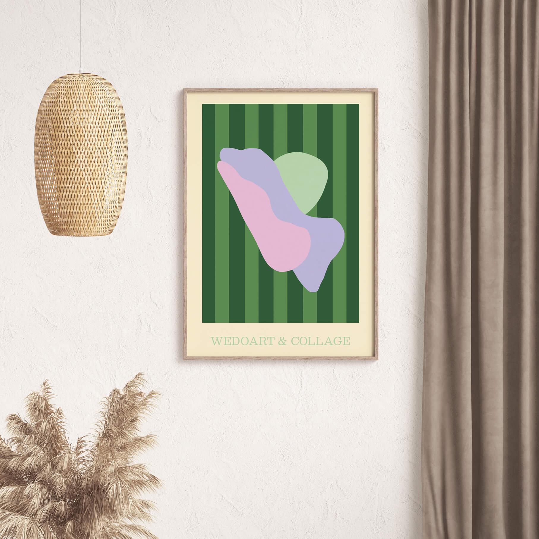 The Collage Seven - WeDoArt Shop - Grafiske plakater og billedrammer i høj kvalitet