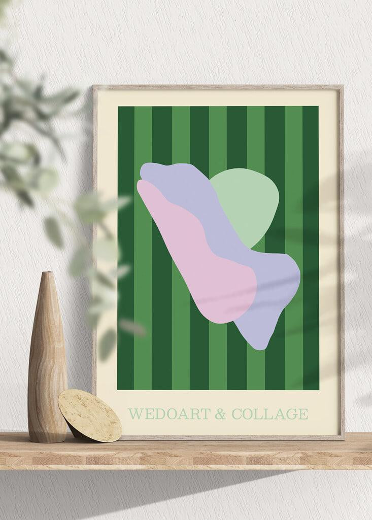 The Collage Seven - WeDoArt Shop - Grafiske plakater og billedrammer i høj kvalitet