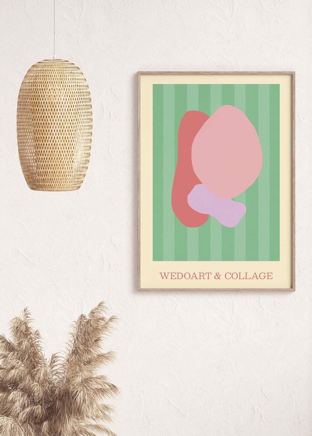 The Collage Two - WeDoArt Shop - Grafiske plakater og billedrammer i høj kvalitet