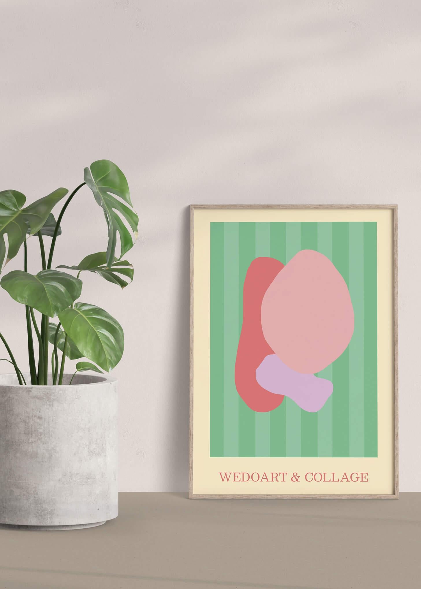 The Collage Two - WeDoArt Shop - Grafiske plakater og billedrammer i høj kvalitet