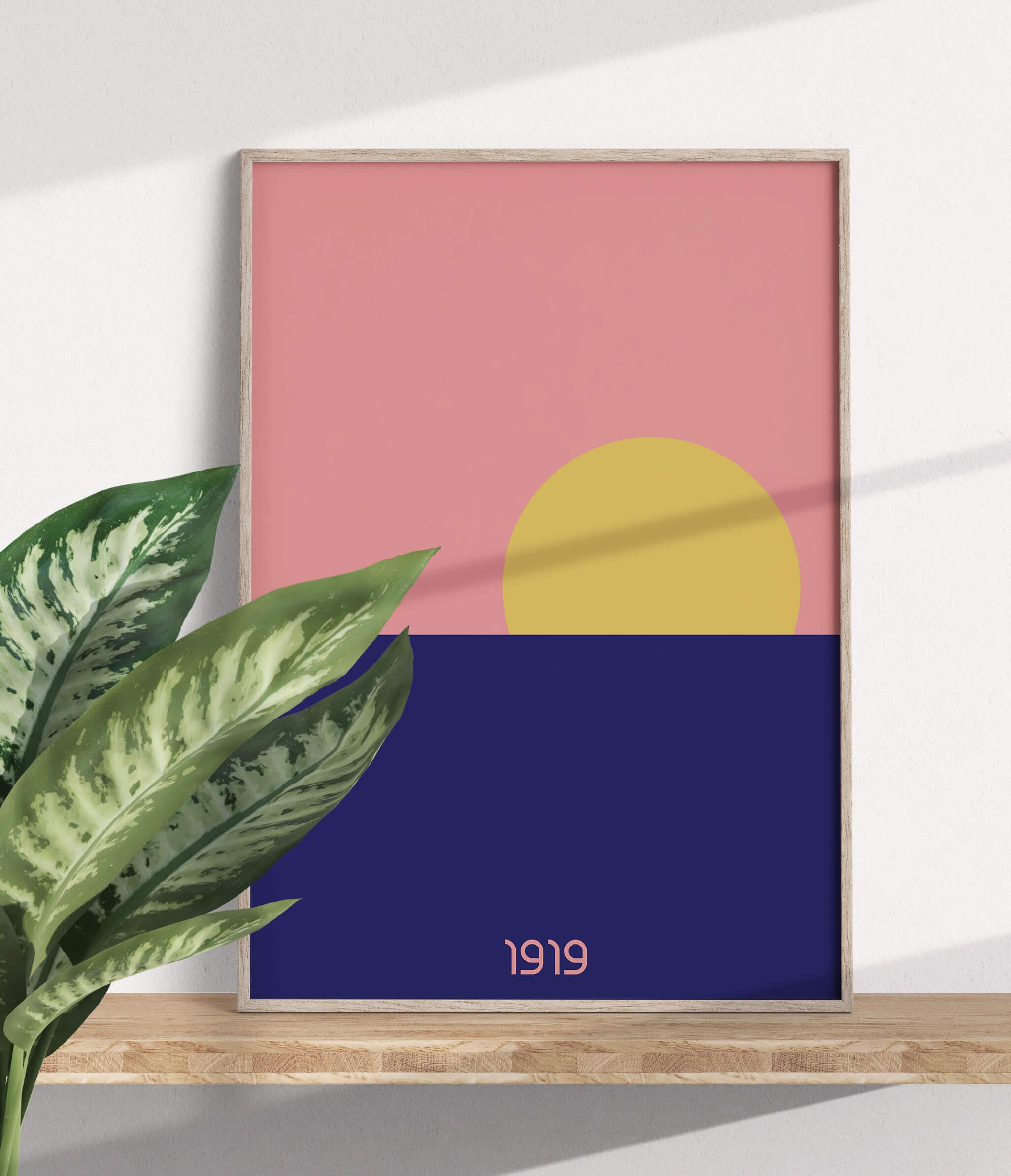 The Graphic Thirtyfour - WeDoArt Shop - Grafiske plakater og billedrammer i høj kvalitet