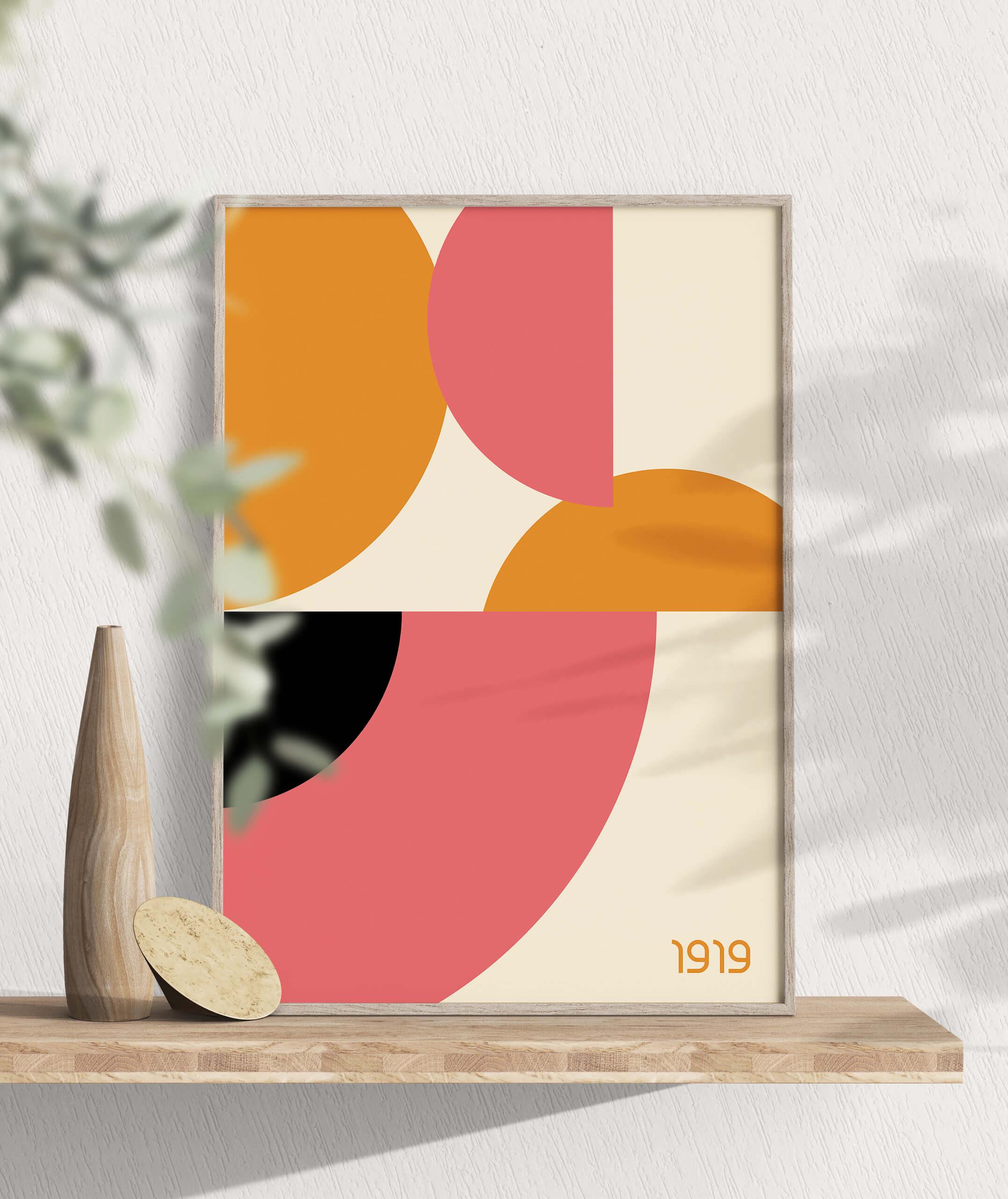 The Graphic Three - WeDoArt Shop - Grafiske plakater og billedrammer i høj kvalitet