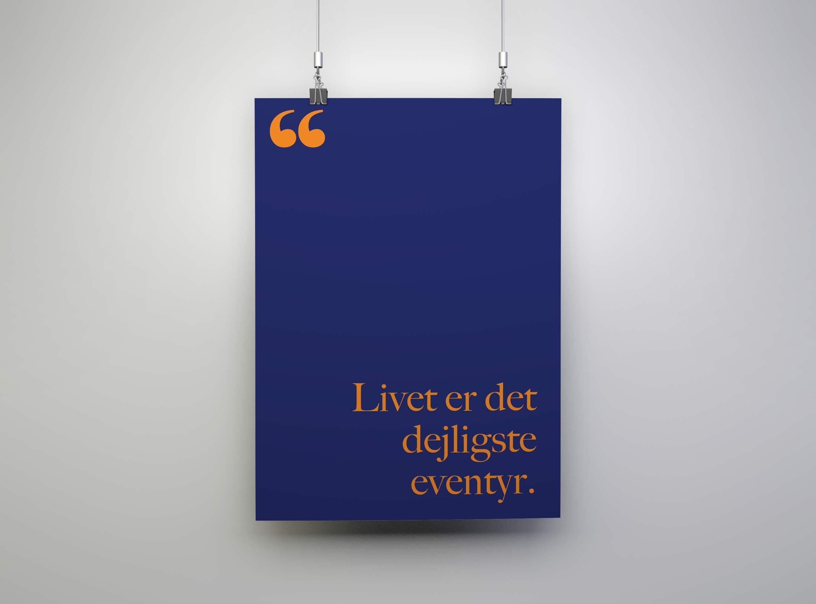 The Quote Six - WeDoArt Shop - Grafiske plakater og billedrammer i høj kvalitet