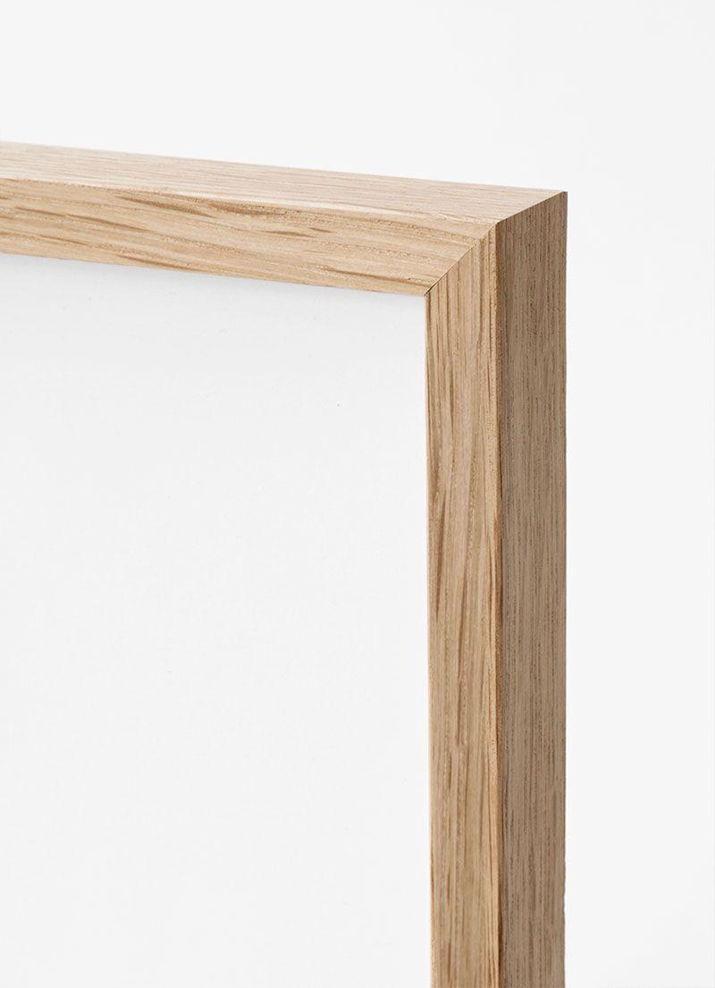 The Wooden Frame – 21x30 (A4) - WeDoArt Shop - Grafiske plakater og billedrammer i høj kvalitet
