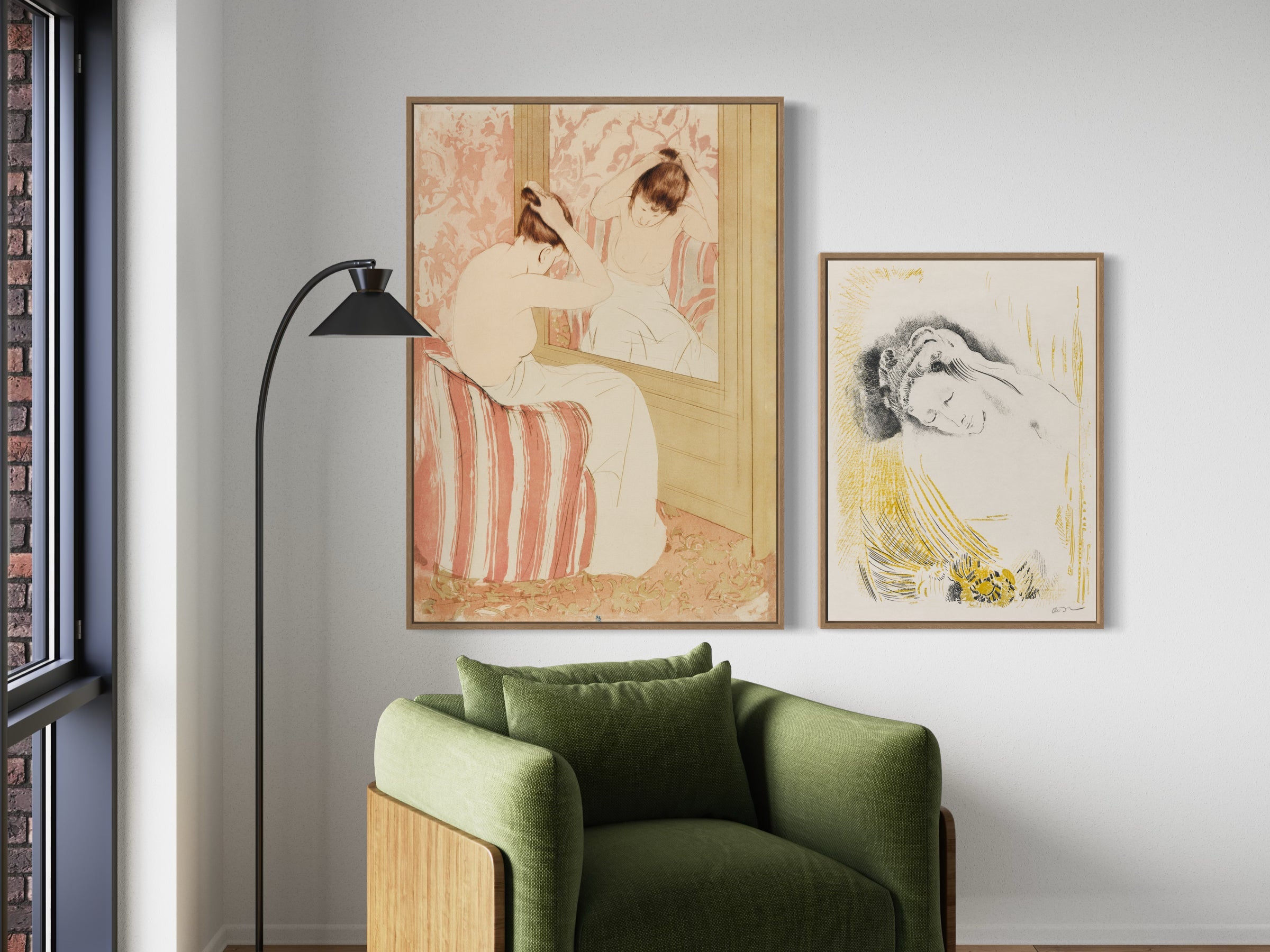 Kunst på væggene
