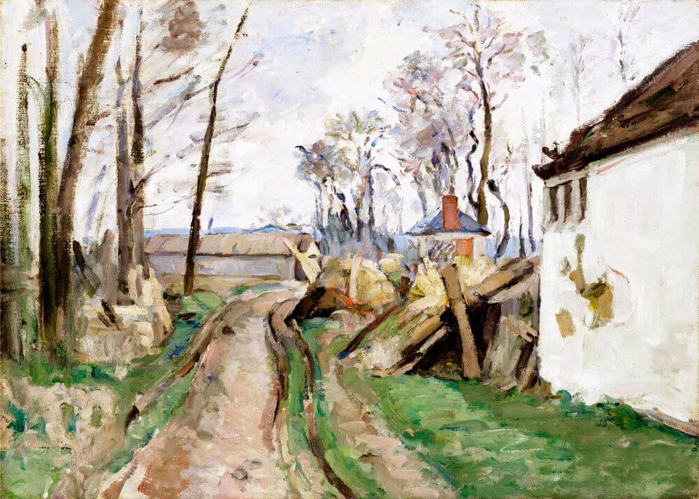 A Village Road near Auvers (ca. 1872â1873)