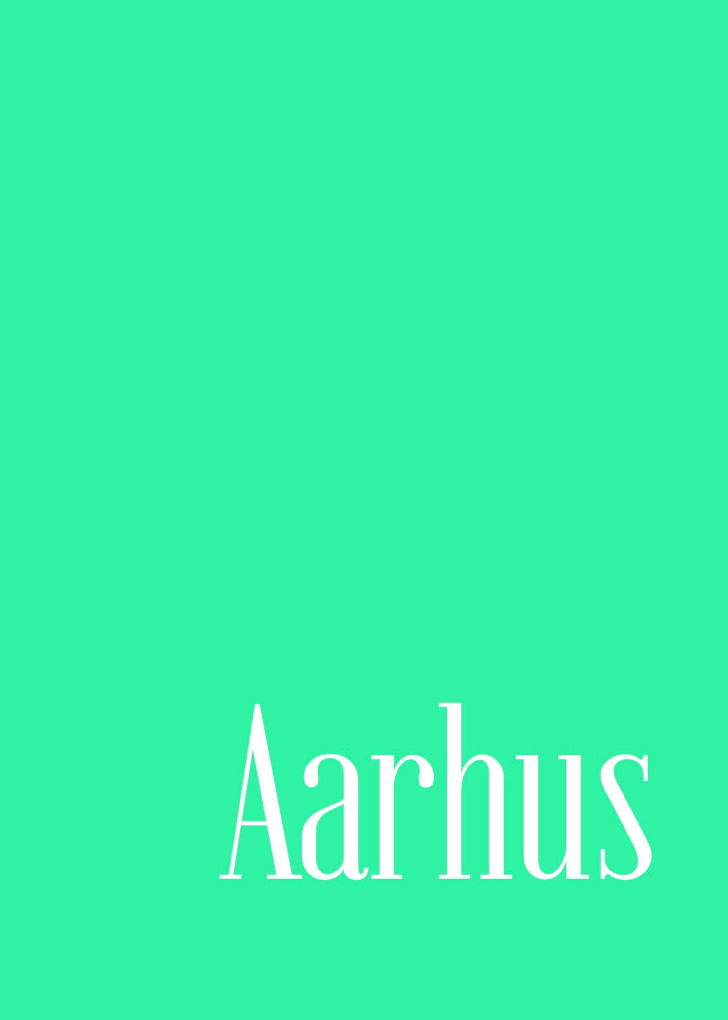 Aarhus byplakat