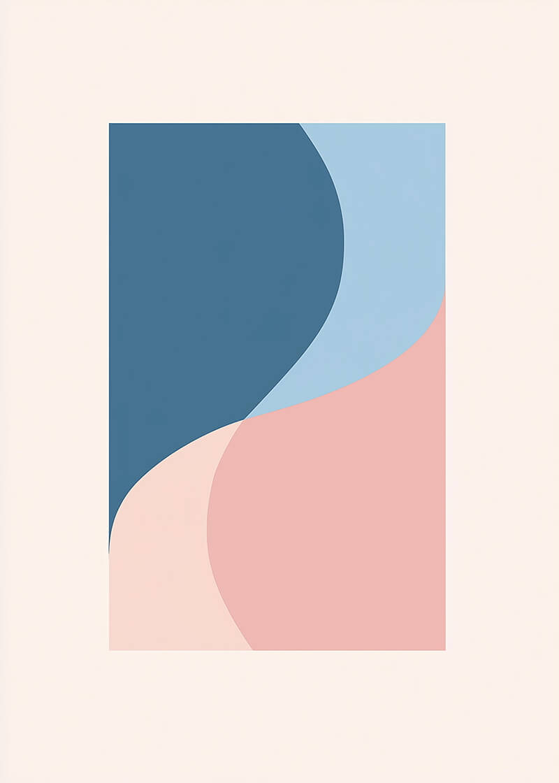 Abstract Pastel Color