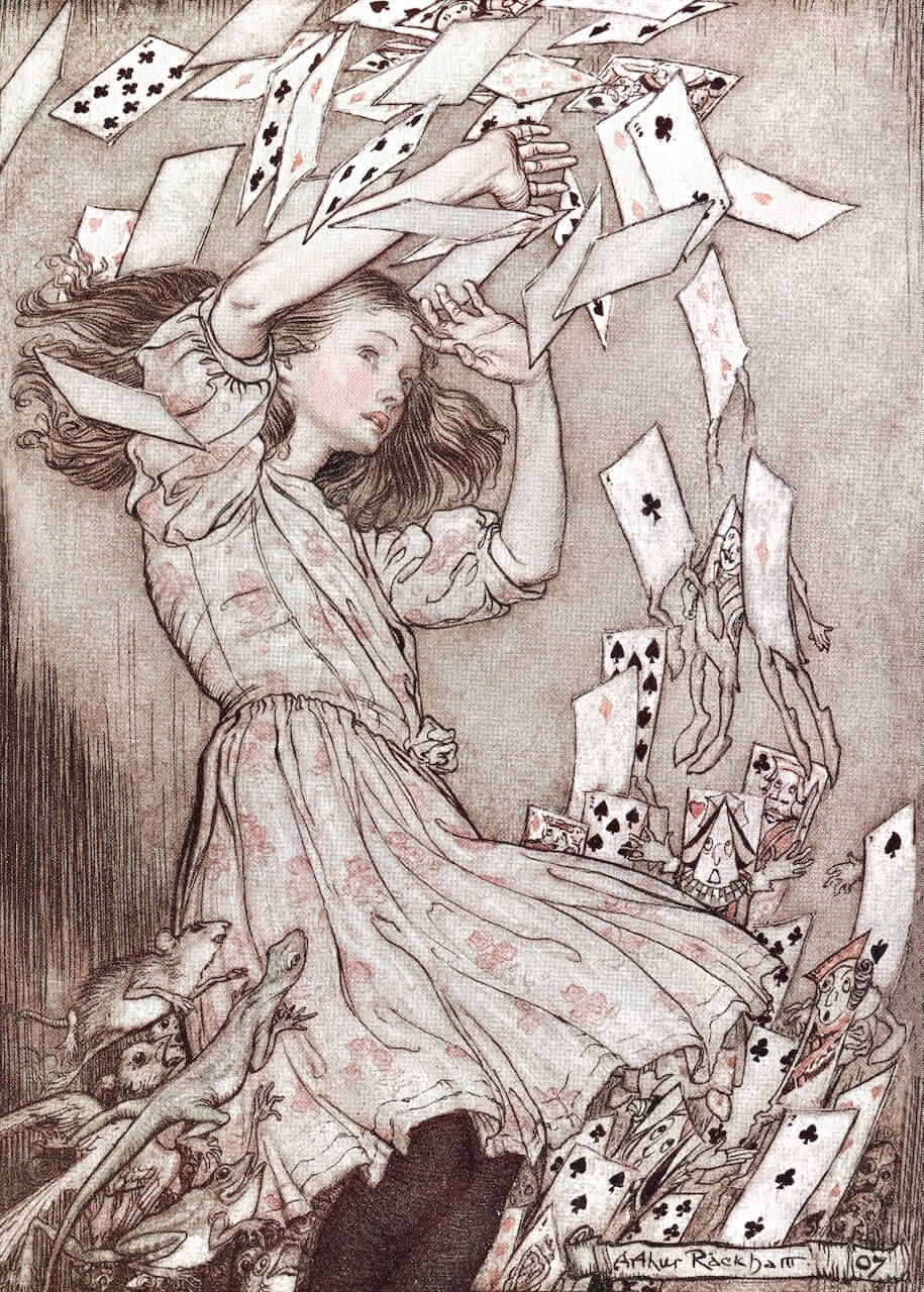 Alice in Wonderland Playing Cards