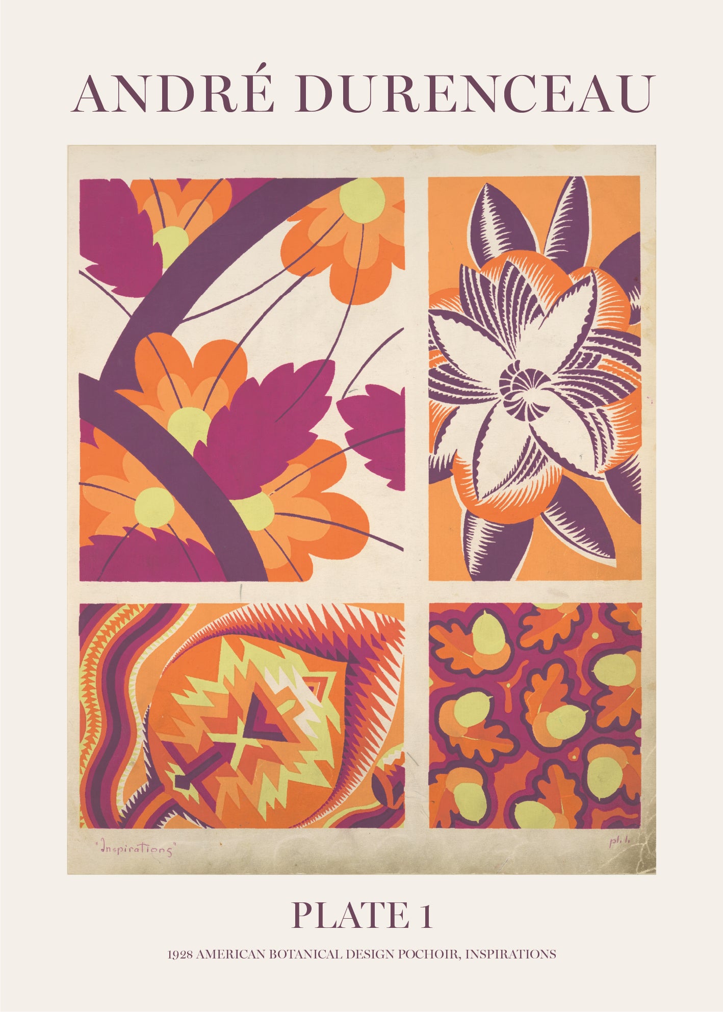 Andre Durenceau - Plate 1