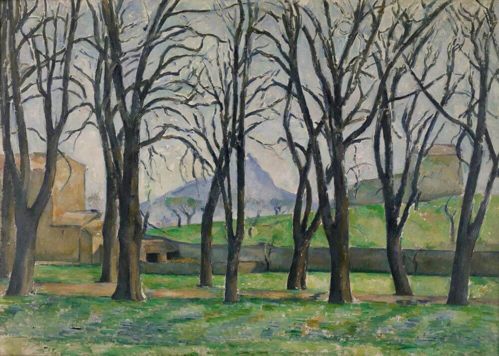 Chestnut Trees at Jas de Bouffan (c. 1885-1886)