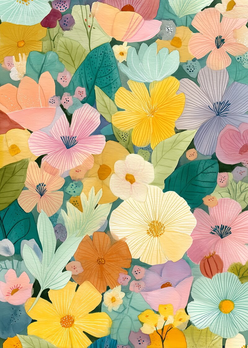 Colorful Floral
