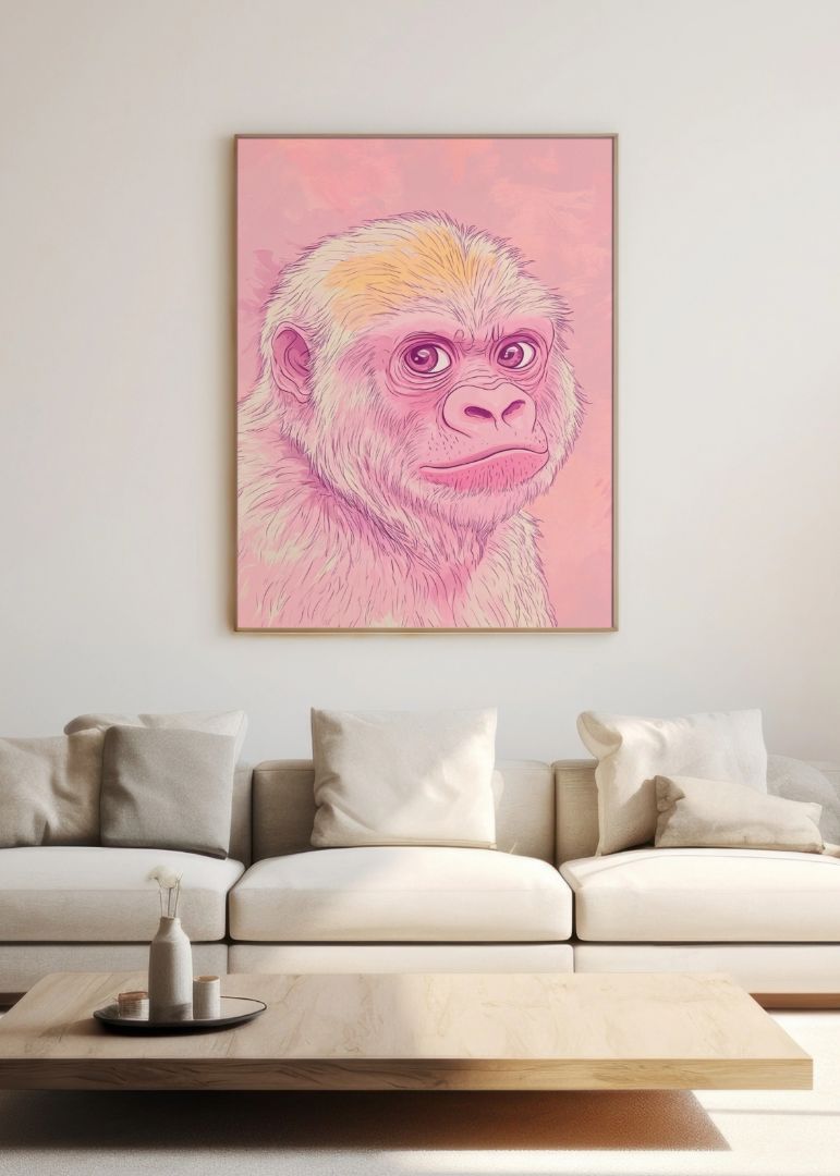 The pink monkey