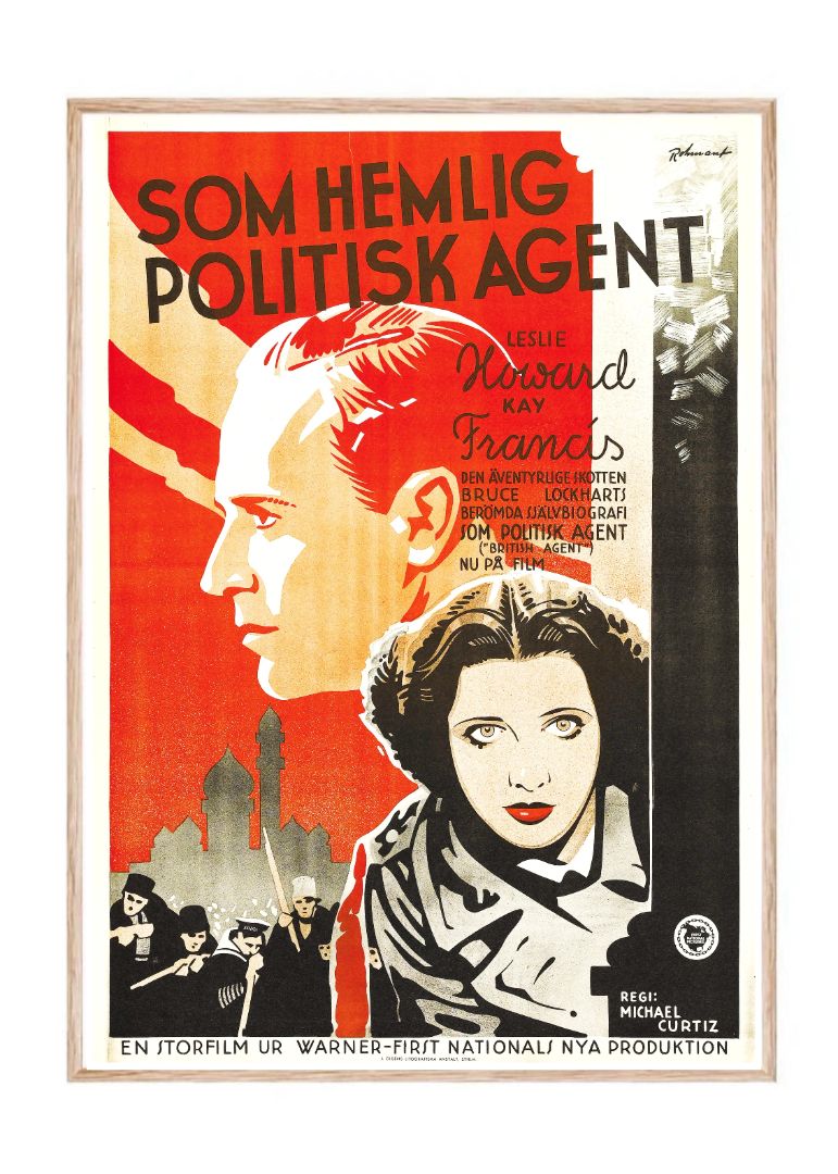 Som Hemlig Politisk Agent (1934)