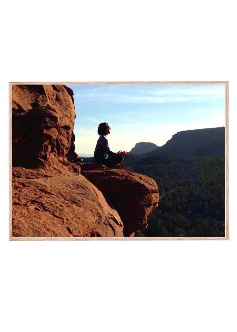 Meditation på klippen