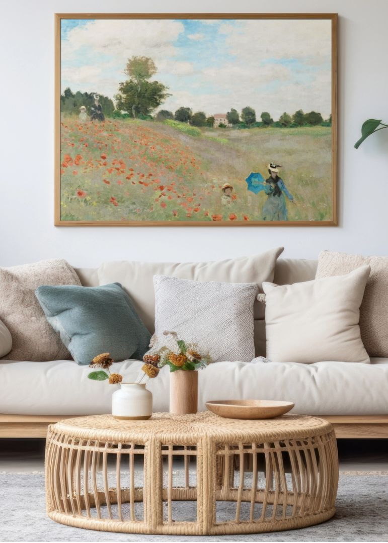 The Poppy Field near Argenteuil