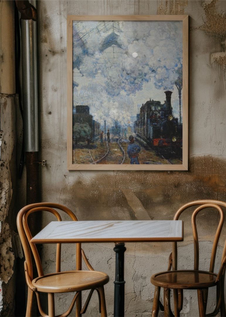 Arrival of the Normandy Train, Gare Saint-Lazare