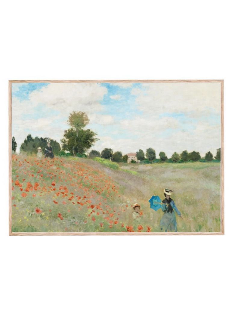 The Poppy Field near Argenteuil