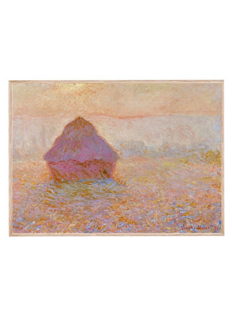 Wheatstack (Sun in the Mist)