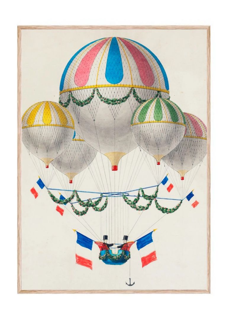 Artery8 Aeronaut Godard French Flag Balloon