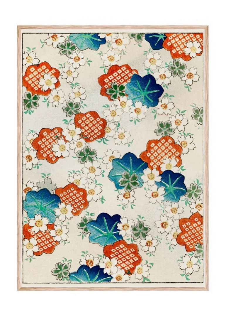 Floral Pattern by Shin Bijutsukai