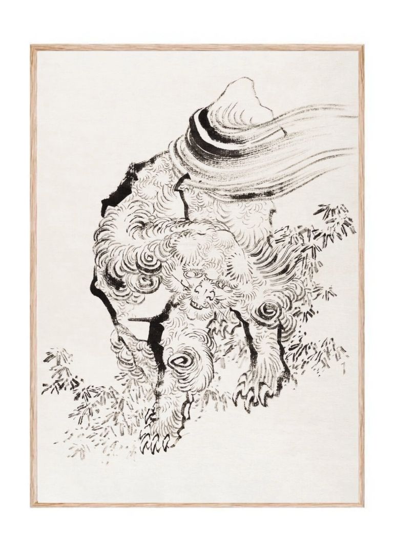 Hokusai’s Japanese tiger